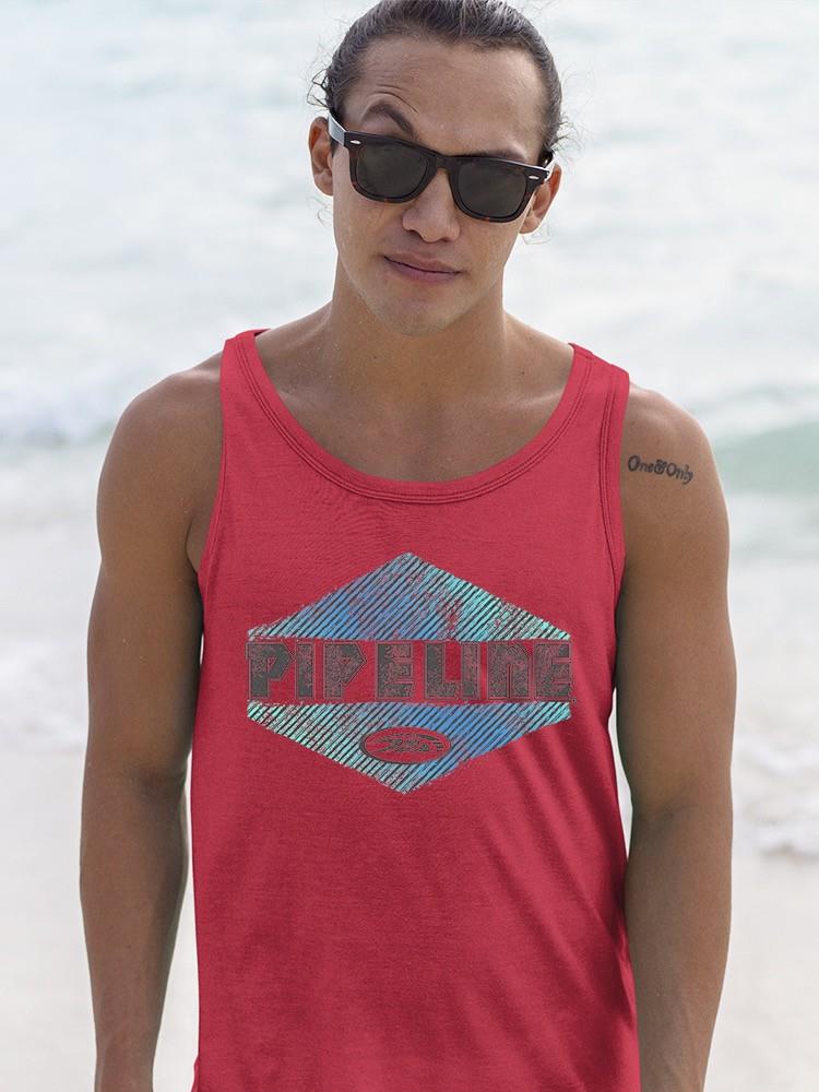 PIPELINE “Askew” Men’s Graphic Tank Top - Image 2