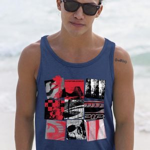 PIPELINE “Square” Men’s Graphic Tank Top